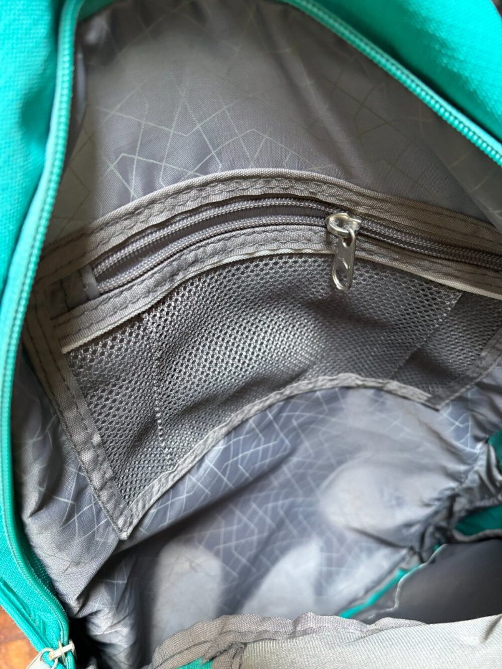 High Sierra Unisex Riprap Water Repellent Everyday Laptop‎ Backpack Aqua Blue - Picture 4 of 8
